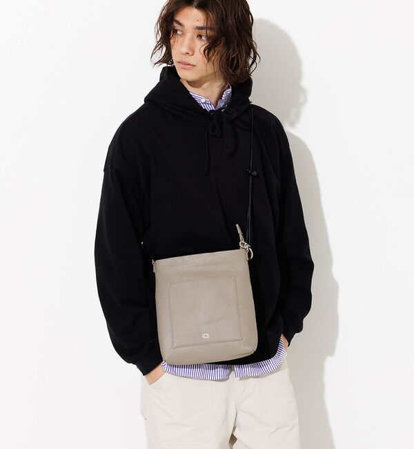 alfredoBANNISTER「【WAKU別注】2WAY レザー スクエアショルダー」|ショルダー・メッセンジャー|