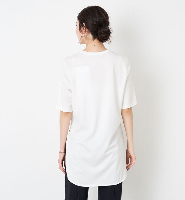 Rouge vif「ラウンドヘムカットソー」|Tシャツ・カットソー|