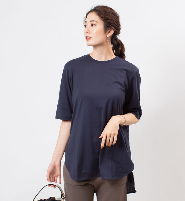 Rouge vif「ラウンドヘムカットソー」|Tシャツ・カットソー|