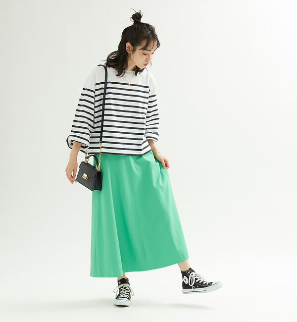 Rouge vif「【XSサイズ展開】シェルタリングフレアスカート」|スカート|