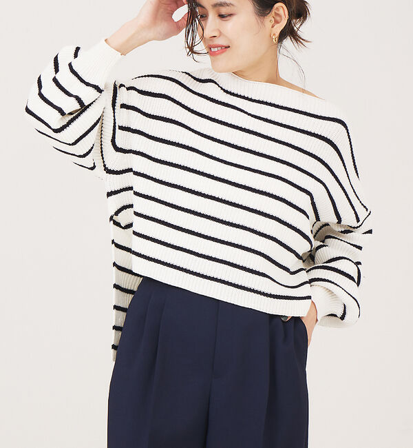 Rouge vif「片畔ハイバルニット」|ニット・セーター|その他