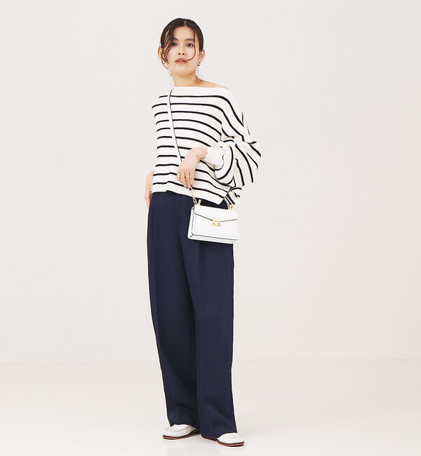 Rouge vif「片畔ハイバルニット」|ニット・セーター|