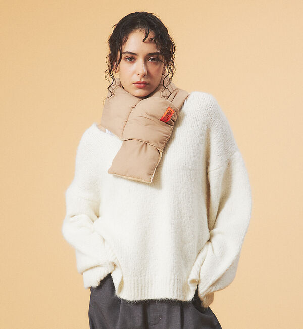 Rouge vif「【一部店舗限定】ブークレーVネックニット」|ニット・セーター|