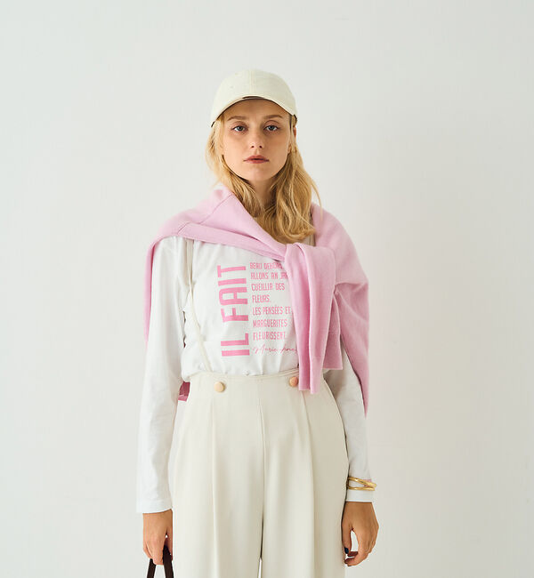 Rouge vif「リラックスロゴロンT（IL FAIT）」|Tシャツ・カットソー|