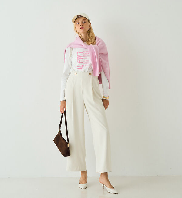 Rouge vif「リラックスロゴロンT（IL FAIT）」|Tシャツ・カットソー|