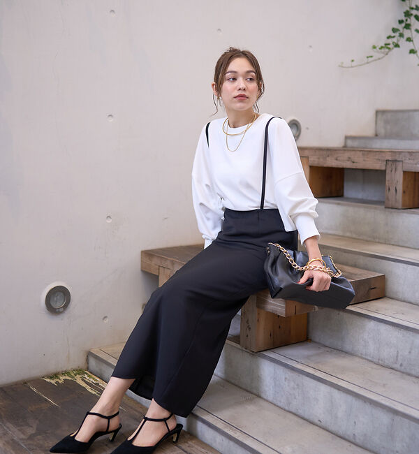 Rouge vif「ダンボールフォルムプルオーバー」|Tシャツ・カットソー|