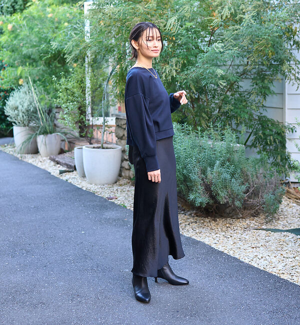 Rouge vif「ダンボール前後2WAYプルオーバー」|スウェット・ジャージ|