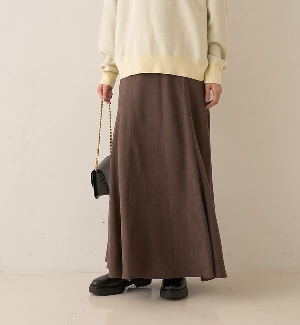 Rouge vif「【定番人気】【2025AW】切替マキシスカート」|スカート|