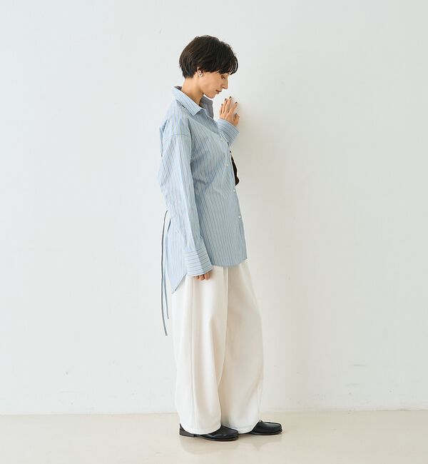 Rouge vif「タックイージー コクーンパンツ」|その他|