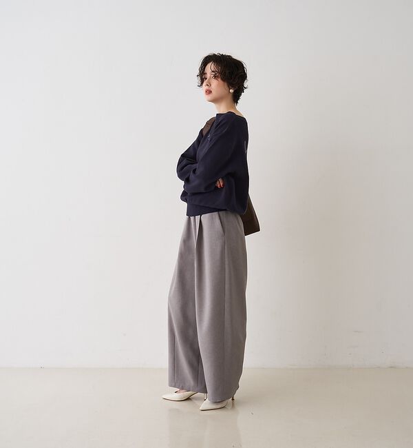 Rouge vif「タックイージー コクーンパンツ」|その他|