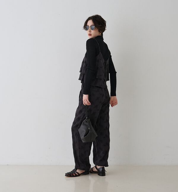 Rouge vif「防縮Wシアータートルリブニット」|ニット・セーター|