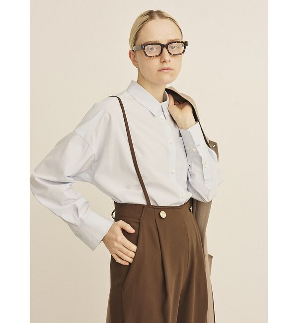 Rouge vif「バックラウンドデザインシャツ」|シャツ・ブラウス|