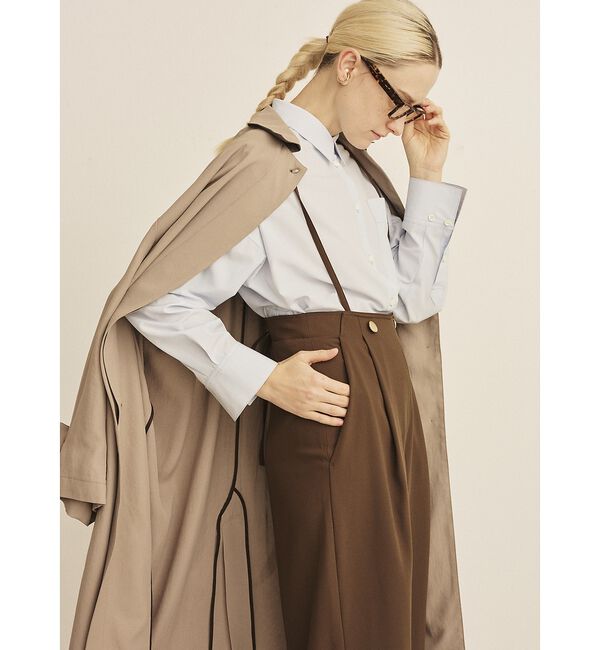 Rouge vif「バックラウンドデザインシャツ」|シャツ・ブラウス|