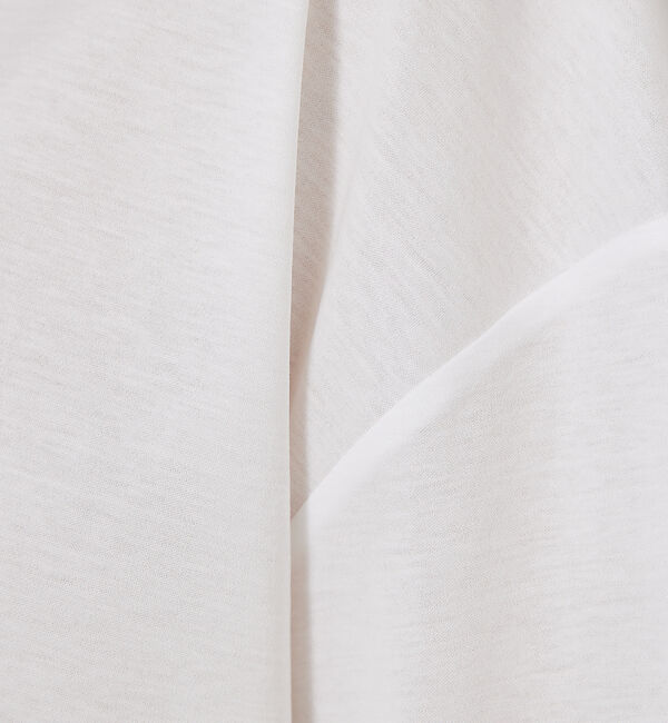 qualite「【three dots】シルキーペーパーコットンT」|Tシャツ・カットソー|