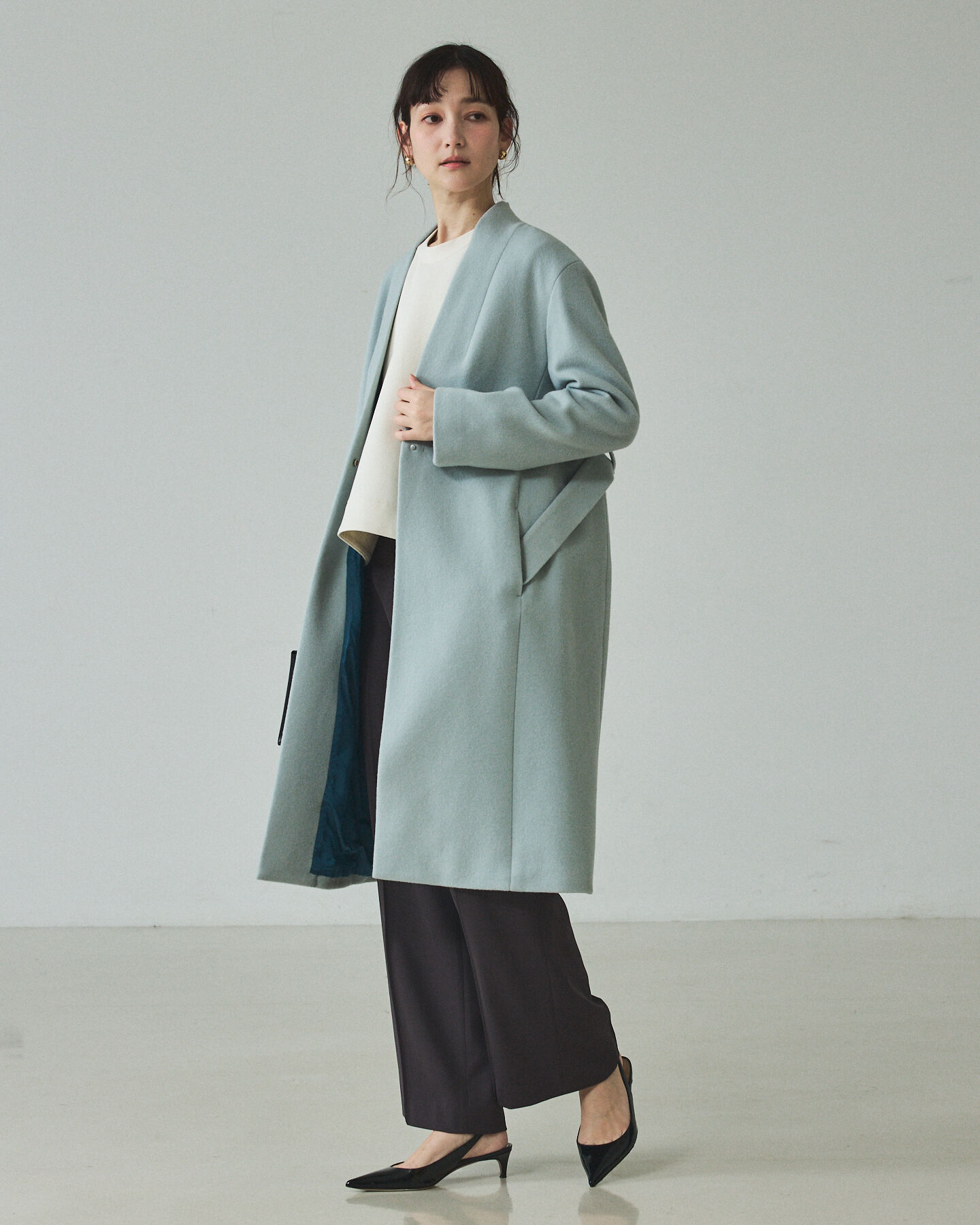 qualite「ショートビーバーコート」|その他|