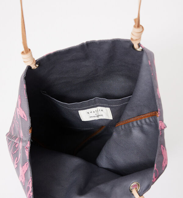 qualite「【カリテ&times;マニプリ】サンペイズリーバック」|トートバッグ|