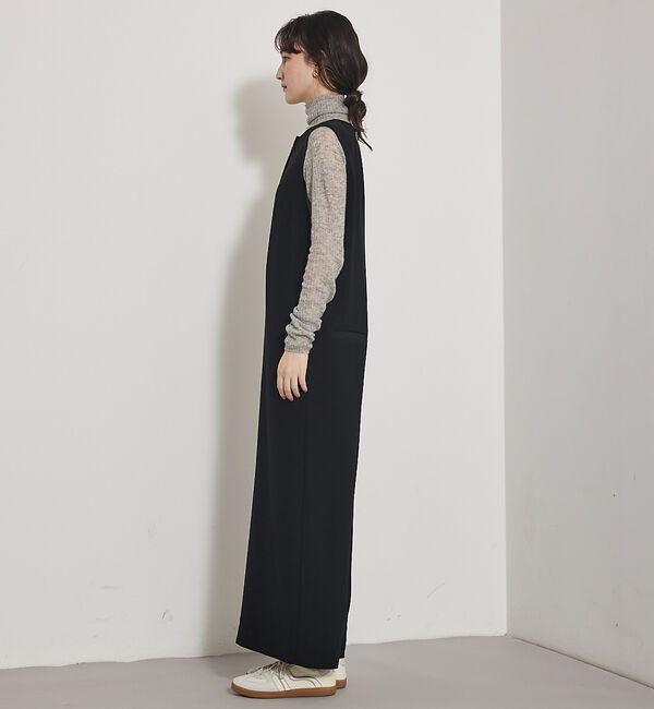 qualite「【オールシーズン大活躍】ダブルサテンオールインワン」|オールインワン|