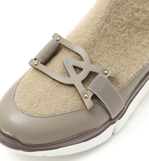 AU BANNISTER「【アイコニックシリーズ】ニットスニーカー」|スニーカー|