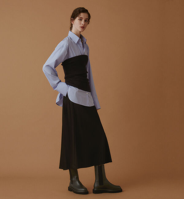 AU BANNISTER「トラックソールサイドゴアブーツ」|ショートブーツ|