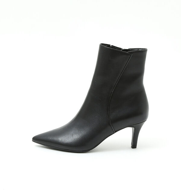 AU BANNISTER「【最高ブーツ/ 6.5cmヒール】ポインテッドトゥショートブーツ」|ショートブーツ|