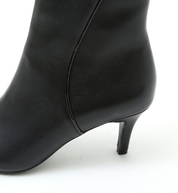 AU BANNISTER「【最高ブーツ/ 6.5cmヒール】ポインテッドトゥショートブーツ」|ショートブーツ|