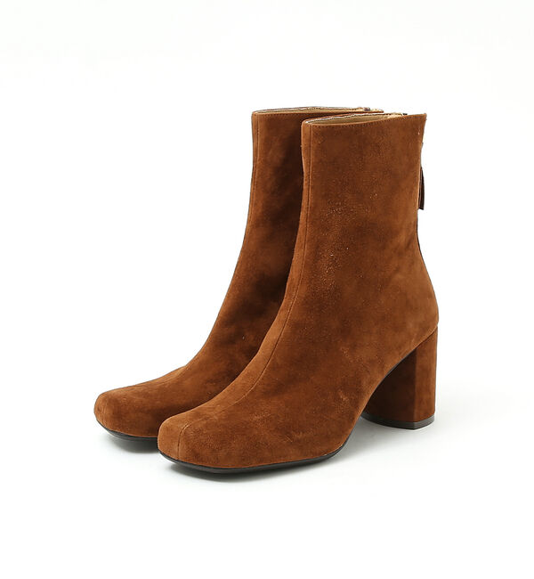 AU BANNISTER「【スノーソール】ボリュームトゥショートブーツ」|ショートブーツ|