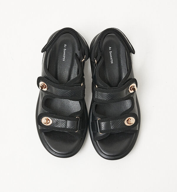 AU BANNISTER「ベルクロスポーツサンダル」|サンダル|