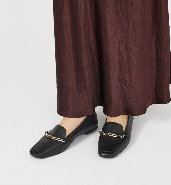 AU BANNISTER「バブーシュビットモカスクエアトゥ ローファー」|ローファー|