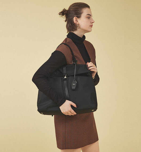 LOWELL things「Ability/ナイロンBELTEDワンハンドルトートバッグ」|トートバッグ|