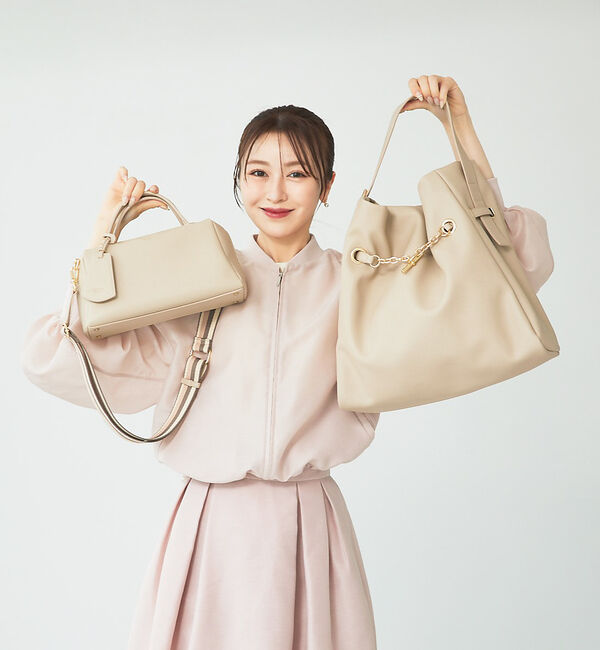 LOWELL things「【千葉由佳さん】コラボ2WAYボストンバッグ」|ボストンバッグ|