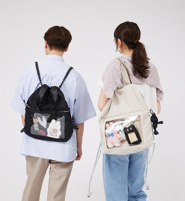 LOWELL things「オシゴトナップサックトート【推し活】」|トートバッグ|