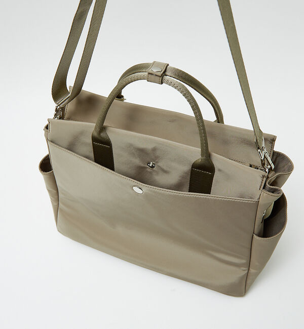 LOWELL things「【CLASSY掲載】ABILITY/ナイロンBELTEDトート」|トートバッグ|