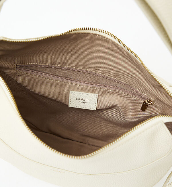 LOWELL things「【VERY掲載】Mois/レザーハーフMOONショルダー」|ショルダー・メッセンジャー|