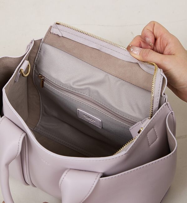 LOWELL things「Ordi/ダブルポケット2WAYトートM」|ショルダー・メッセンジャー|