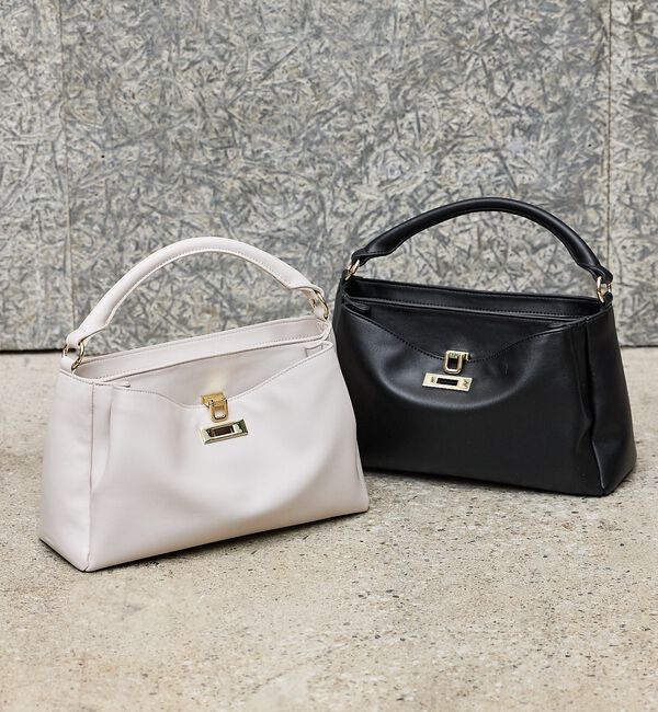 LOWELL things「【ちばゆかさんコラボ】3WAYスクエアハンドバッグ【予約】」|ハンドバッグ|