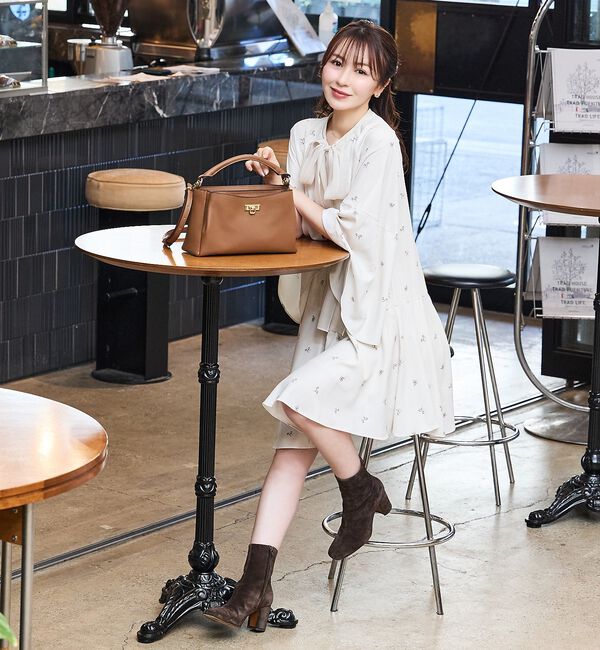 LOWELL things「【ちばゆかさんコラボ】3WAYスクエアハンドバッグ【予約】」|ハンドバッグ|