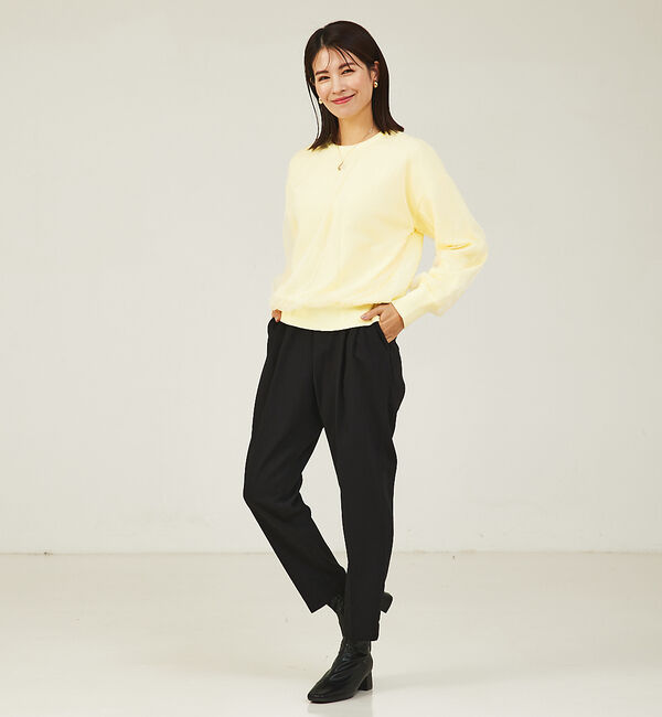 abahouse mavie「チュールニットプルオーバー」|ニット・セーター|