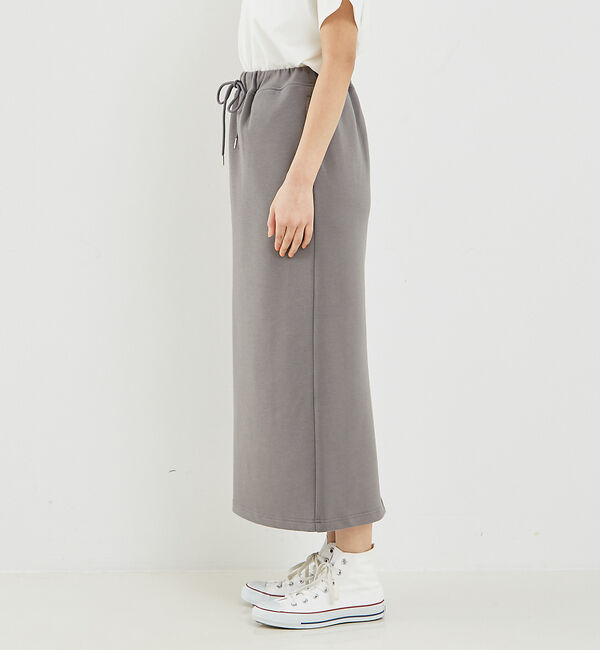 abahouse mavie「【セットアップ対応】シルキーダンボールタイトスカート」|スカート|