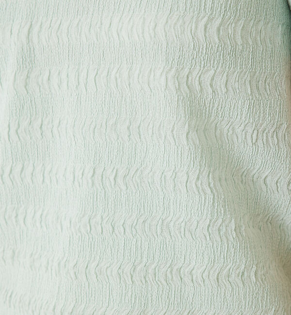 abahouse mavie「シャーリングボーダーTシャツ」|Tシャツ・カットソー|