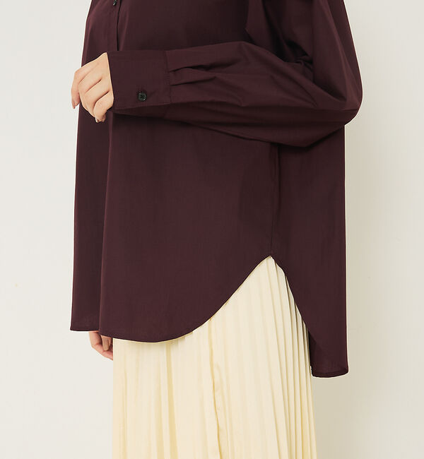 abahouse mavie「メンズライクオーバーシャツ」|シャツ・ブラウス|