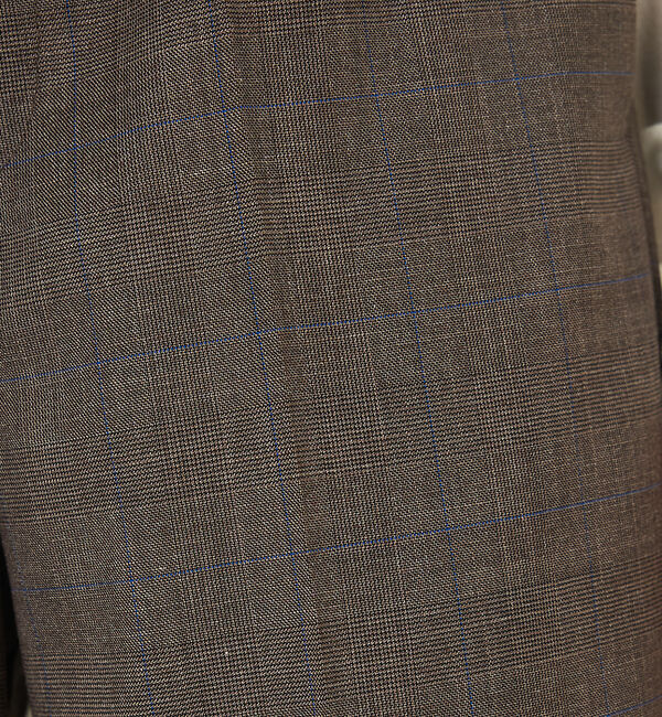 abahouse mavie「【セットアップ対応】グレンチェックセミワイドパンツ」|その他|