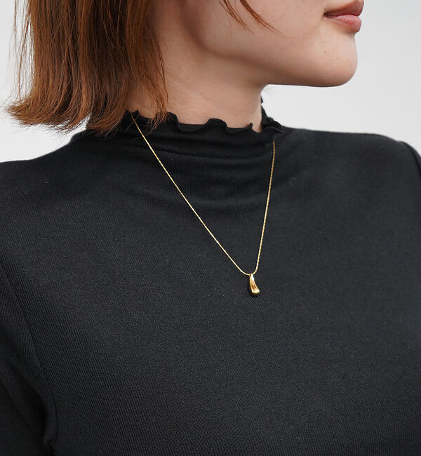 abahouse mavie「【NOVA】サージカルステンレスティアドロップネックレス」|ネックレス|