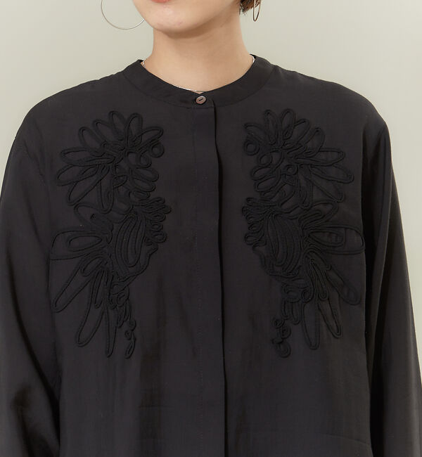 NOMINE「【WEB限定商品】シフォン刺繍ブラウス」|シャツ・ブラウス|