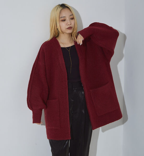 NOMINE「袖ボリュームニットコート」|その他|