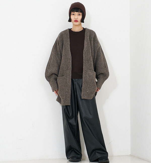 NOMINE「袖ボリュームニットコート」|その他|