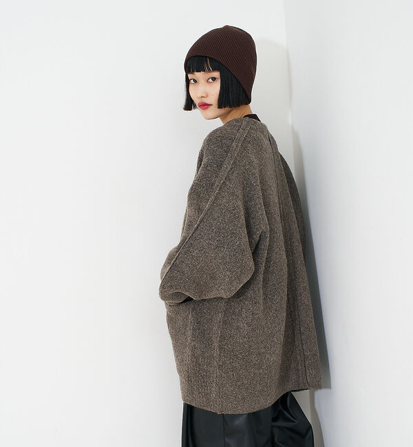 NOMINE「袖ボリュームニットコート」|その他|