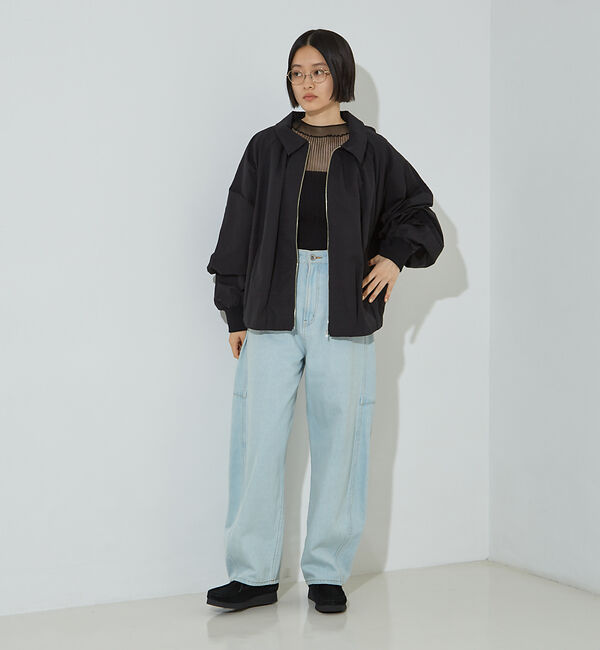 NOMINE「【iocus】シアーボーダーニット」|ニット・セーター|