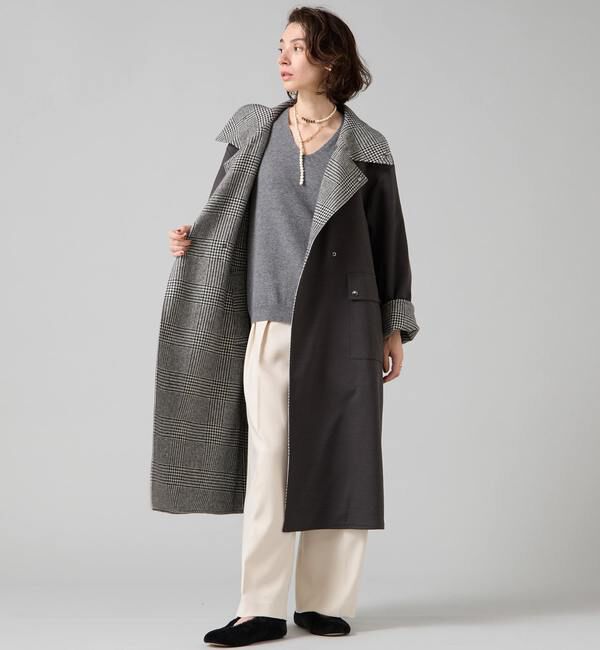 Liesse「【大草直子さんコラボ】リバーシブルコート」|その他|