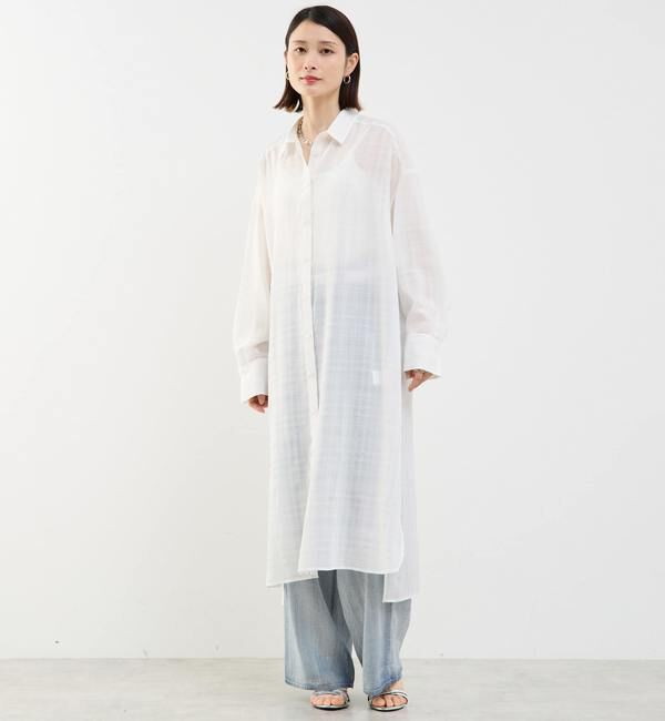 Soffitto「3WAYシャツワンピース」|その他|ホワイト