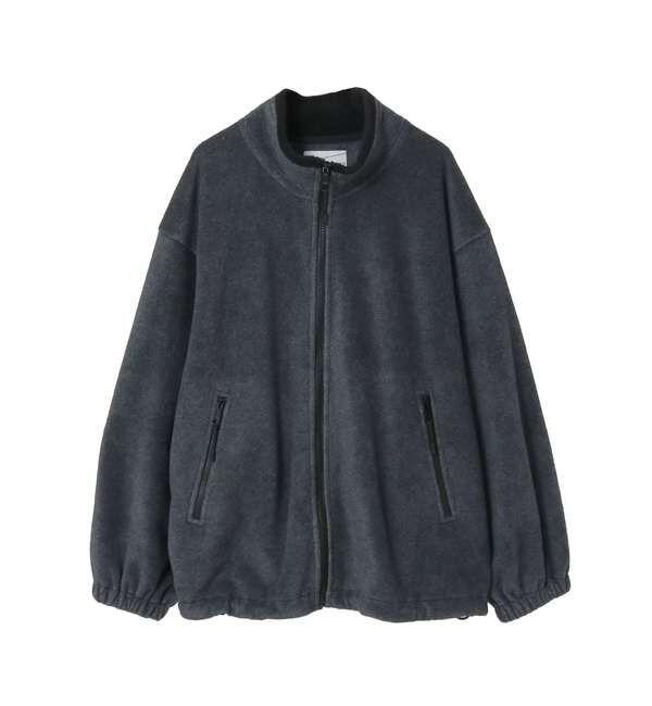 SOFFITTO「ジップ付きオーバーサイズフリースブルゾン」|ブルゾン・スタジャン|